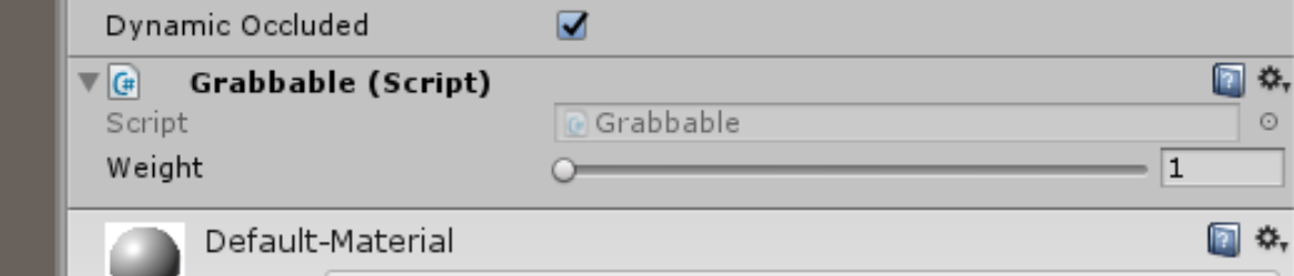 Unity inspector